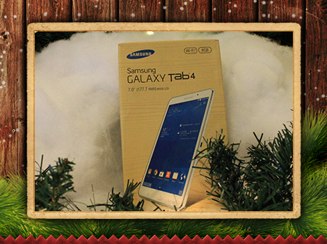Win a Samsung Galaxy Tab 4