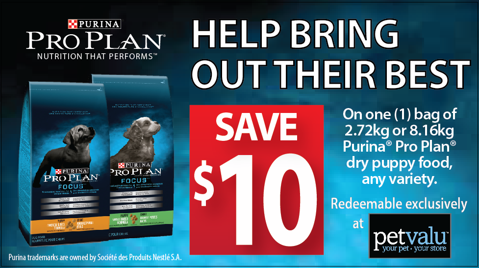 High Value Purina Pro Plan Puppy Food Coupon