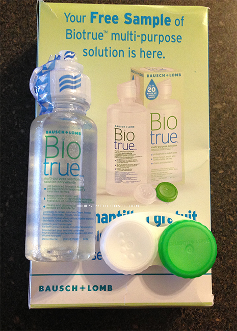 Sample Pack I received from the 2014 Biotrue Challenge