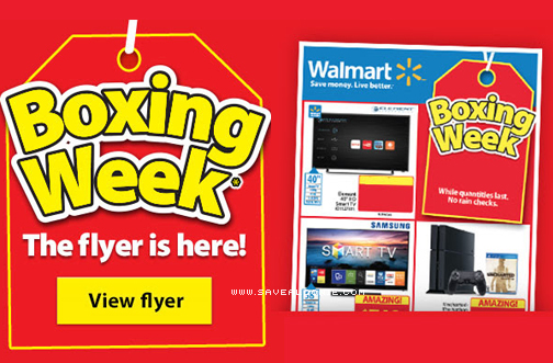 Which day of the week does the Walmart weekly flyer ad come out?