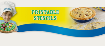 Free Tenderflake Pie Stencils