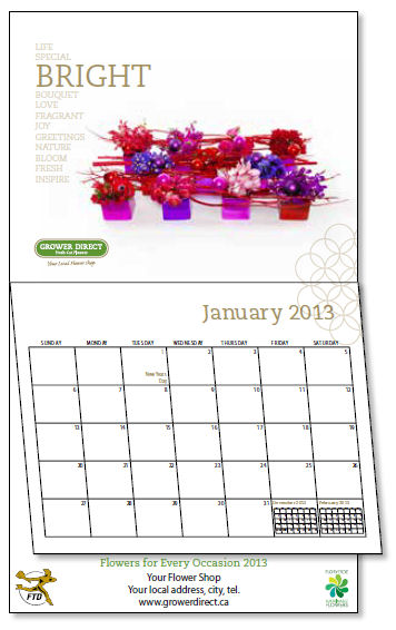 Grower Direct 2013 Calendar