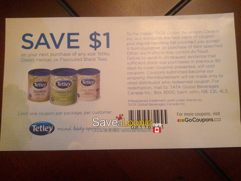 Tetley Coupon Has NO Expiry!