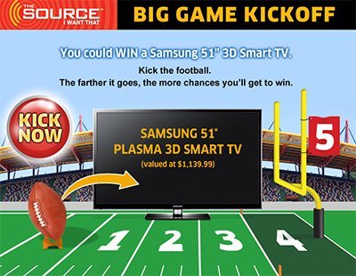 The Source: Big Game Kickoff Contest