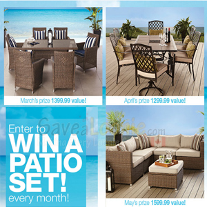 Home Outfitters – Win A Patio Set