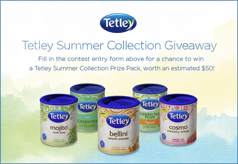 Tetley Tea Summer Collection Giveaway