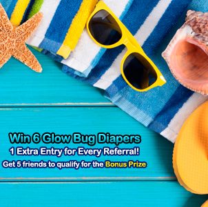 Glow Bug Cloth Diaper Sweepstakes