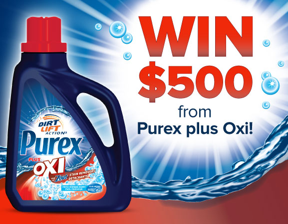 Purex Bid Adieu to Stains Contest