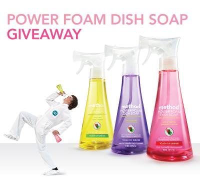 method Power Foam Giveaway