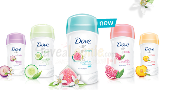 Dove Deodorant Sample + Coupon *OVER*