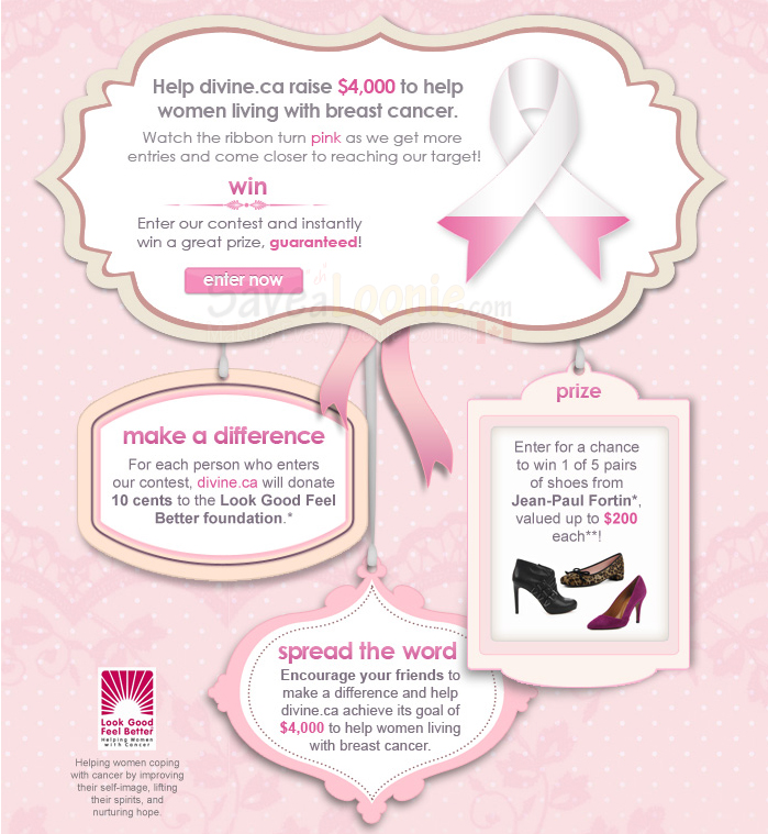 Divine.ca Goes Pink for the Cause Contest
