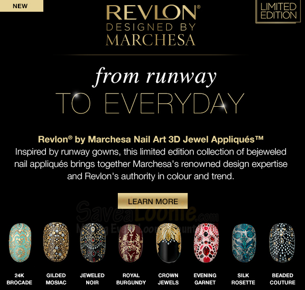 Check Your Emails ~ FREE Revlon by Marchesa Nail Art