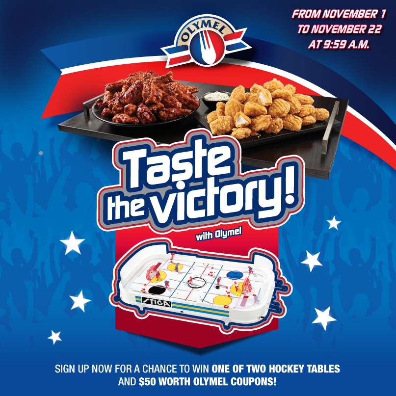 Olymel Taste the Victory Contest