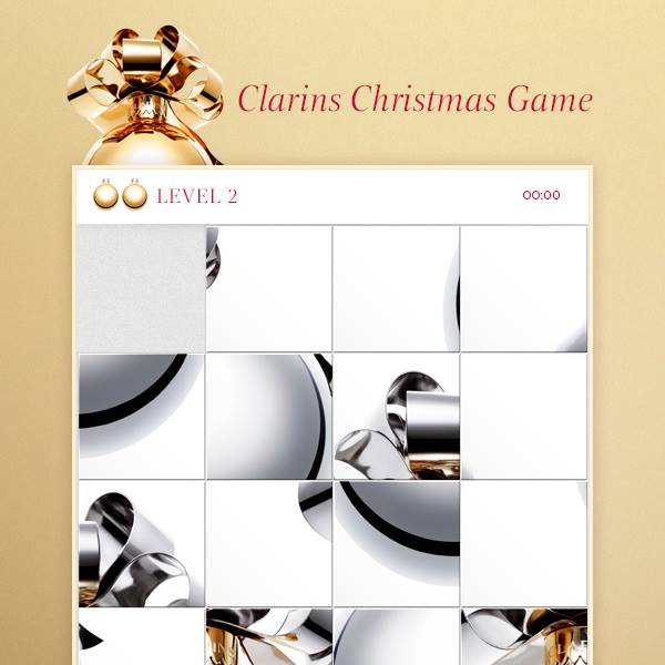 Clarins Christmas Contest