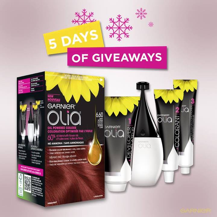 Garnier 5 Days of Giveaways