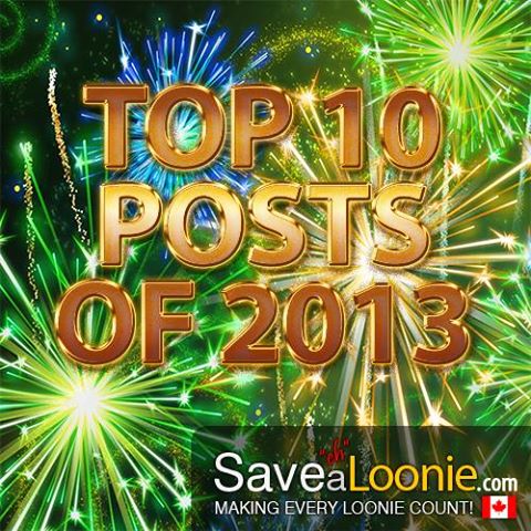 Top 10 Coupons, Freebies & Contests of 2013