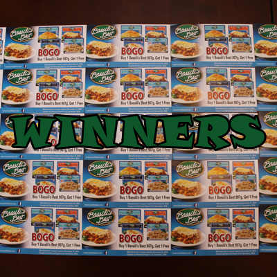 Bassili’s Best BOGO Coupon Winners