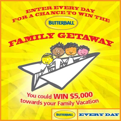 Butterball Family Getaway Contest