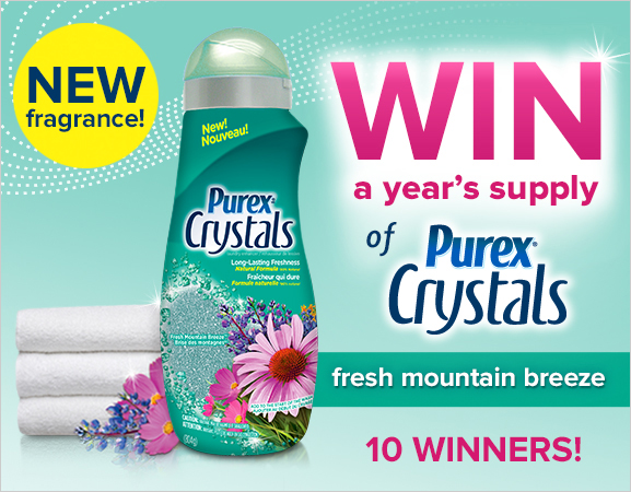 Feelin’ Fresh with Crystals Fresh Mountain Breeze Contest