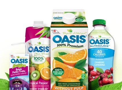 Oasis Facebook Giveaway