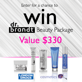 London Drugs Dr Brandt Beauty Contest