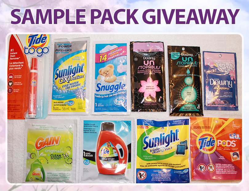 SamplesCanada – Laundry Sample Box Giveaway