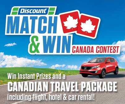 Discount Match & Win Contest