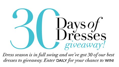 Cleo 30 Days of Dresses Giveaway