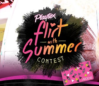 Playtex Flirt With Summer Contest