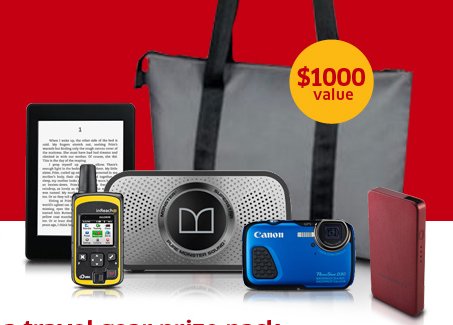 The Source Travel Gear Giveaway