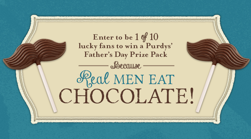Purdy’s Real Men Eat Chocolate Sweepstakes