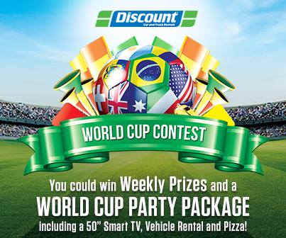 Discount Car & Truck Rentals World Cup Contest