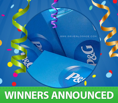 SaveaLoonie’s P&G Sample Box Winners Announced