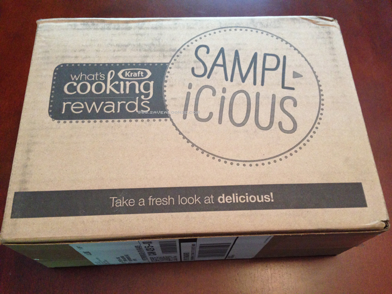 Great Mail Days – Kraft Samplicious Arrived Today!