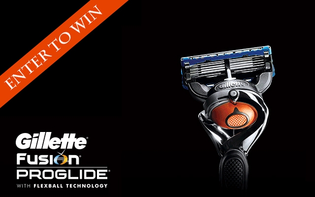 Gillette Fusion ProGlide with Flexball Contest