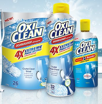 Free OxiClean Dishwashing Product Rebate