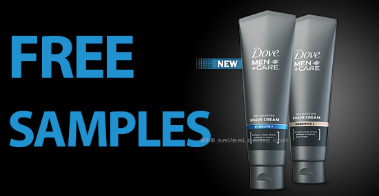 Free Dove Men+Care Shave Cream Sample — Deals from