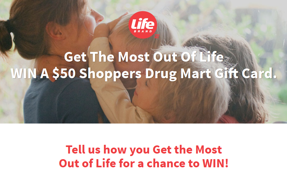 Life Brand – Get the Most Out of Life Contest