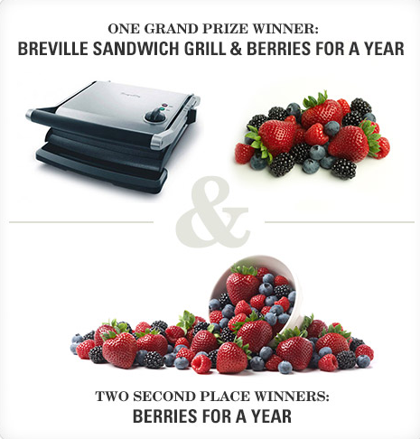 Driscoll’s Berry Grilled Cheese Sweepstakes