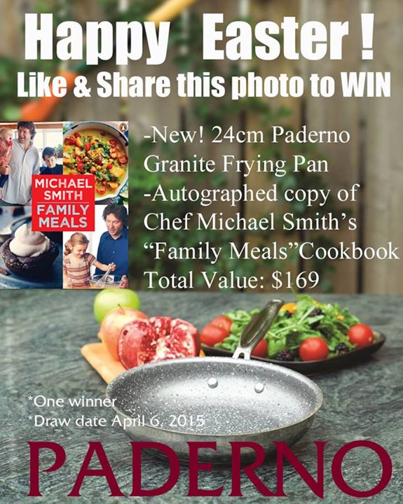 Paderno Kitchenwear Facebook Giveaway
