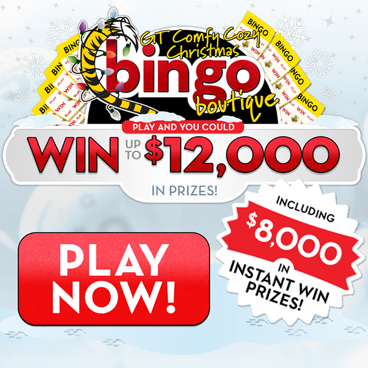 Giant Tiger Comfy Cozy Christmas Bingo Boutique