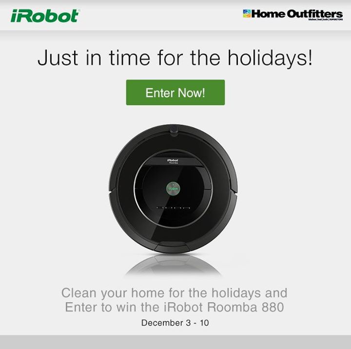 Home Outfitters iRobot Roomba 880 Contest
