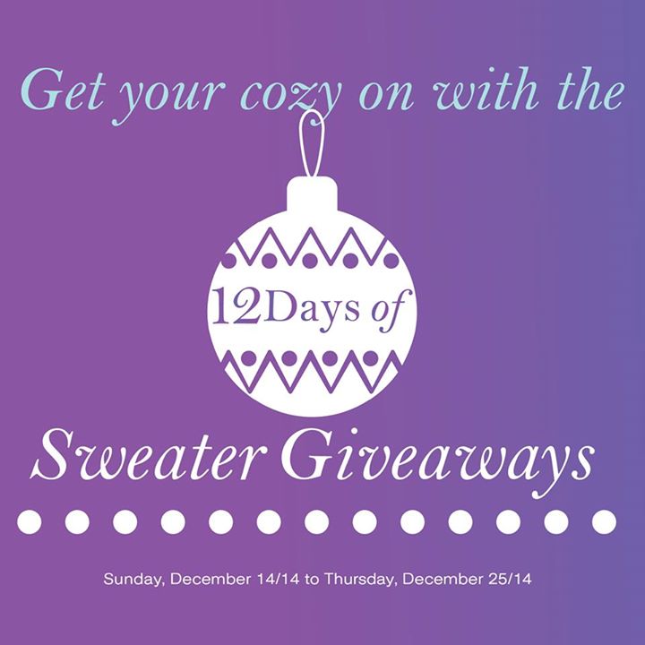 Cleo 12 Days of Sweater Giveaways