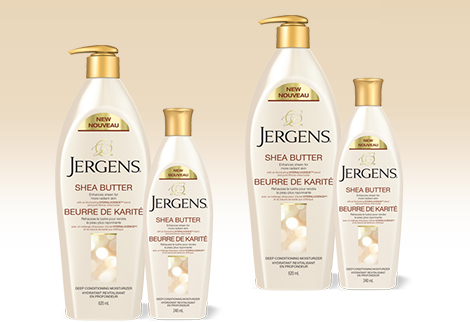 Jergens Shea Butter Moisturizer Sample Pack!