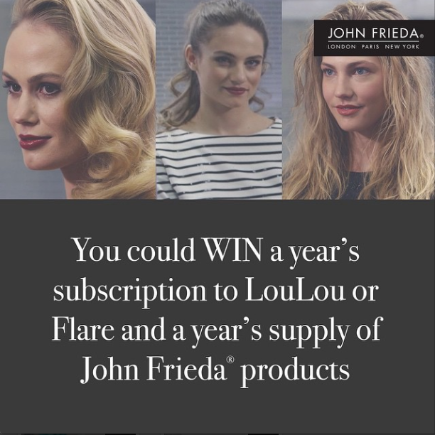 John Frieda Hair Care Selfie Contest