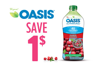 Oasis Nutrisource Coupon
