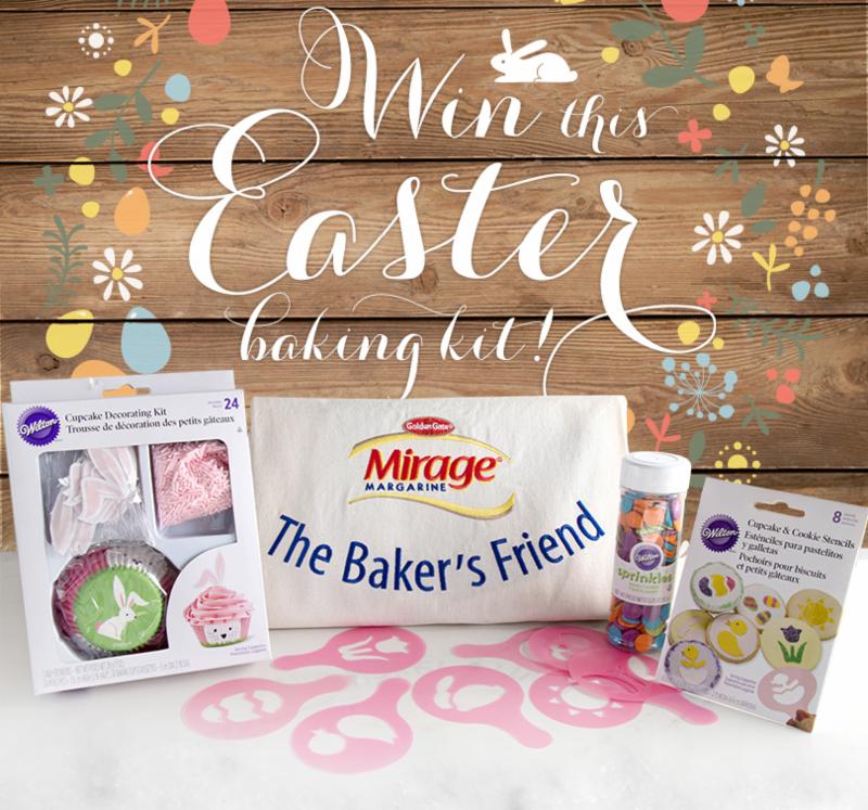 Mirage Margarine Easter Baking Kit Contest