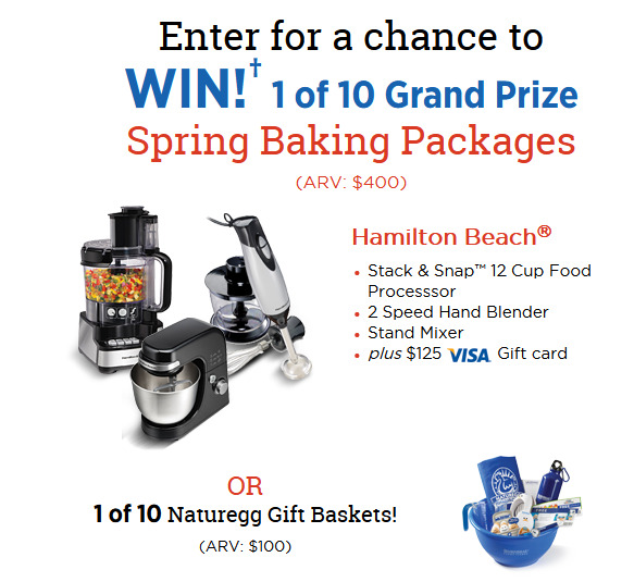 Naturegg Get Baking To Win Sweepstakes