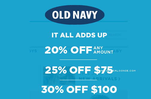 Old Navy – Get More, Save More