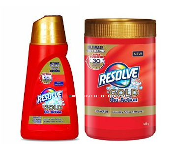 Free Resolve Gold Oxi-Action Rebate